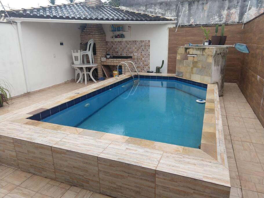 Casa Em Itanhaem Com 2 Quartos Garagem P 2 Carros, Churrasqueira, Piscina 200 M Da Praia 外观 照片